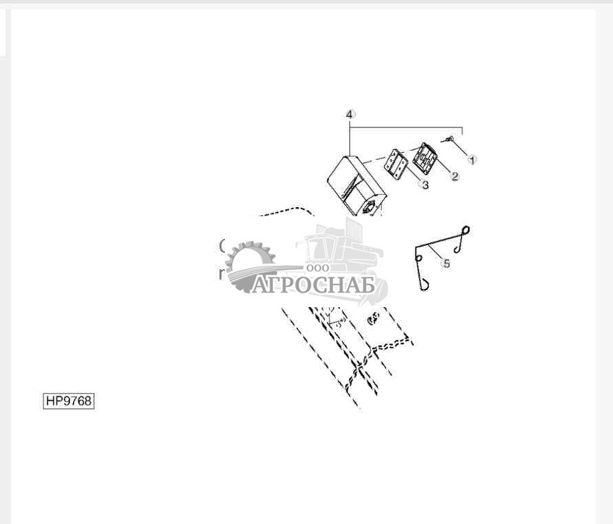 TAILING ELEVATOR MATERIAL SENSOR AND COVER 
